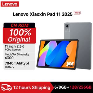 레노버 샤오신 패드 2025 11인치 미디어텍 치수 6300 128GB 256GB 롬 2.5K 디스플레이 돌비 애트모스 7040MAH 배터리 안드로이드 태블릿 PC