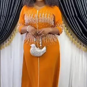 여성용 아프리카 이브닝 드레스, 우아한 다시키 앙카라 의상 가운, 플러스 사이즈 터키 웨딩 파티, 롱 맥시 원피스, 2023 신상