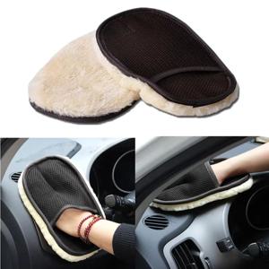 마이크로 화이버 양모 부드러운 자동차 세차 장갑 청소 자동차 청소 장갑 오토바이 세탁기 관리 자동차 페인트 세척 관리 도구