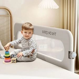 침대 가드 레일 조정 가능한 아기 안전 침대 배리어 Anti-Fall 아기 어린이 침대 범퍼 난간 침대 안전 레일 어린이 가을 보호