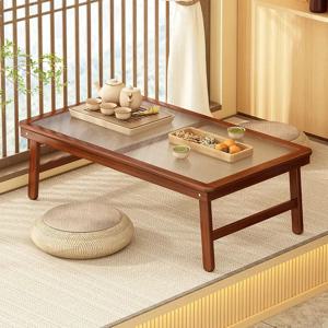 접이식 테이블, 베이 윈도우 테이블, 어린이 학생 학습 테이블, 낮은 식탁 강화유리