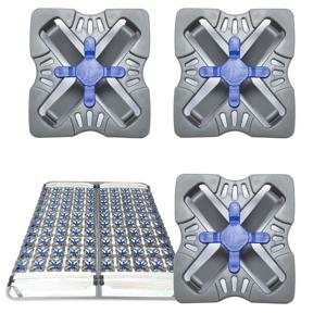 8/16pcs 플라스틱 럭셔리 크로스 침대 꽃 랙 높은 봄 킹 침대 꽃 소파 침대 프레임 나무 연결 액세서리