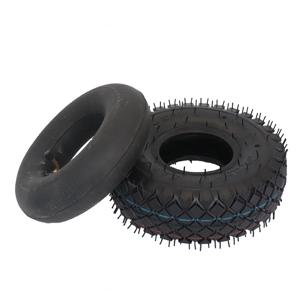 10 인치 4.10 /3.50-4 타이어 4.10-4 전기 세발 자전거 트롤리 스쿠터 창고 자동차 용 타이어 내부 튜브