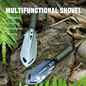 캠핑 휴대용 엔지니어 삽 하이킹 흙손 필드 생존 도구 배낭 초경량 소형 Multitool Ordnance Shovel