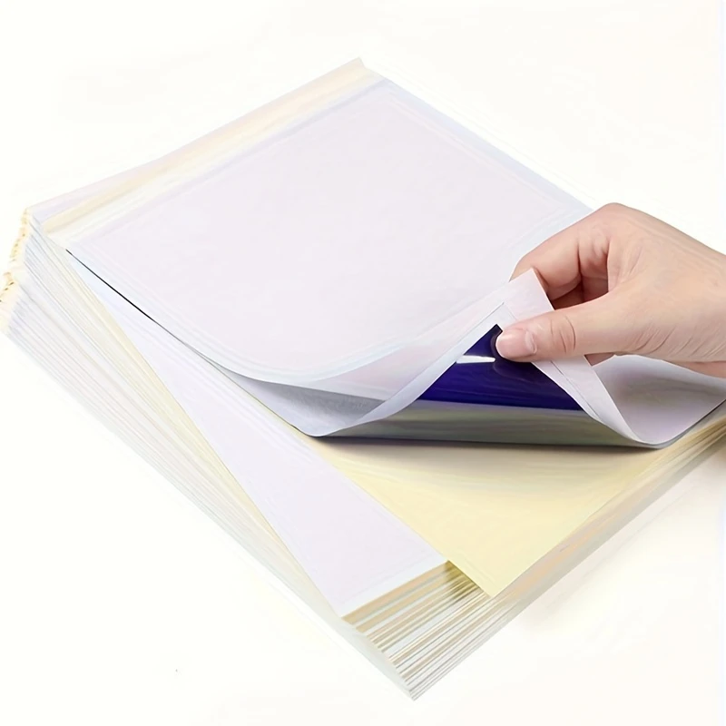 10Pcs/25Pcs 많은 문신 전송 용지 문신 전송 용지 4 레이어 A4 크기 도구 문신가 문신 용품에 대 한 문신 복사기
