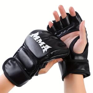 Mma Muay Thai 자유 격투 태권도 격투 샌드백 훈련 반손가락 복싱 장갑