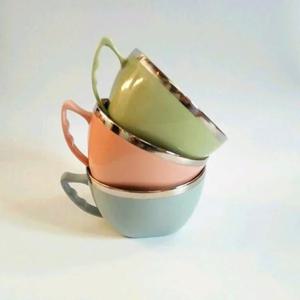 손잡이가 달린 스테인리스 스틸 그릇, 단색, 화상 방지 인스턴트 국수 혼합 그릇, 주방 식기, 식품 액세서리