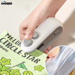 미니 밀봉기 USB 충전식 열 밀봉기 보관 가방 플라스틱 포장 식품 밀봉 클립 가방 휴대용 식품 열 밀봉기