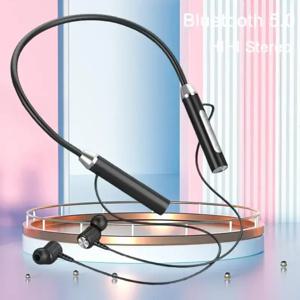 K58 무선 이어폰 블루투스 5.3 넥밴드 헤드폰 게이밍 LED 디스플레이 HIFI 헤드셋 스포츠 TWS 이어버드 마이크 포함