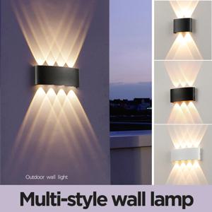 LED 벽 램프 4/6/8/10W Led 벽 Sconce 빛 IP65 방수 야외 실내 조명 A85-265V 침실 인테리어 조명 장식