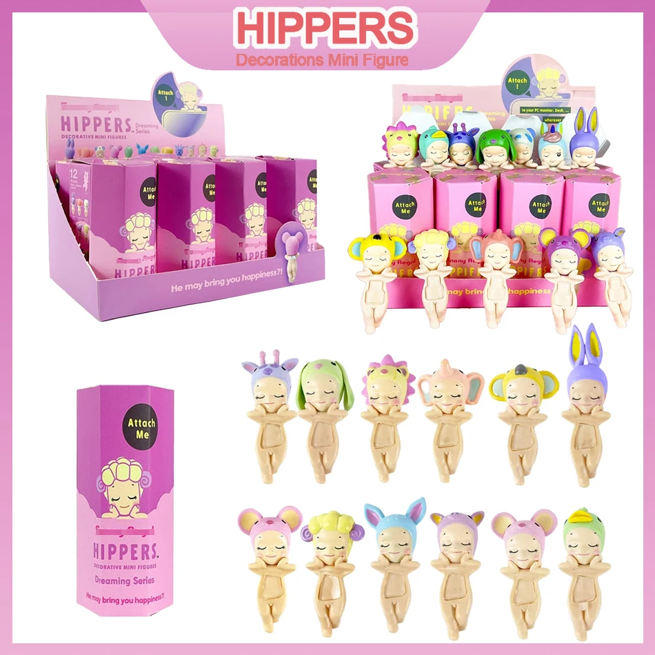 뜨거운 더 나은 품질 블라인드 박스 수면 시리즈 Hippers 천사 바디 Kewpie 인형 PVC 그림 Limite 장난감