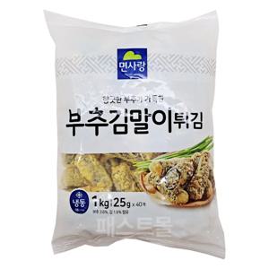 면사랑 부추김말이튀김(25g X 40개입) 1kg