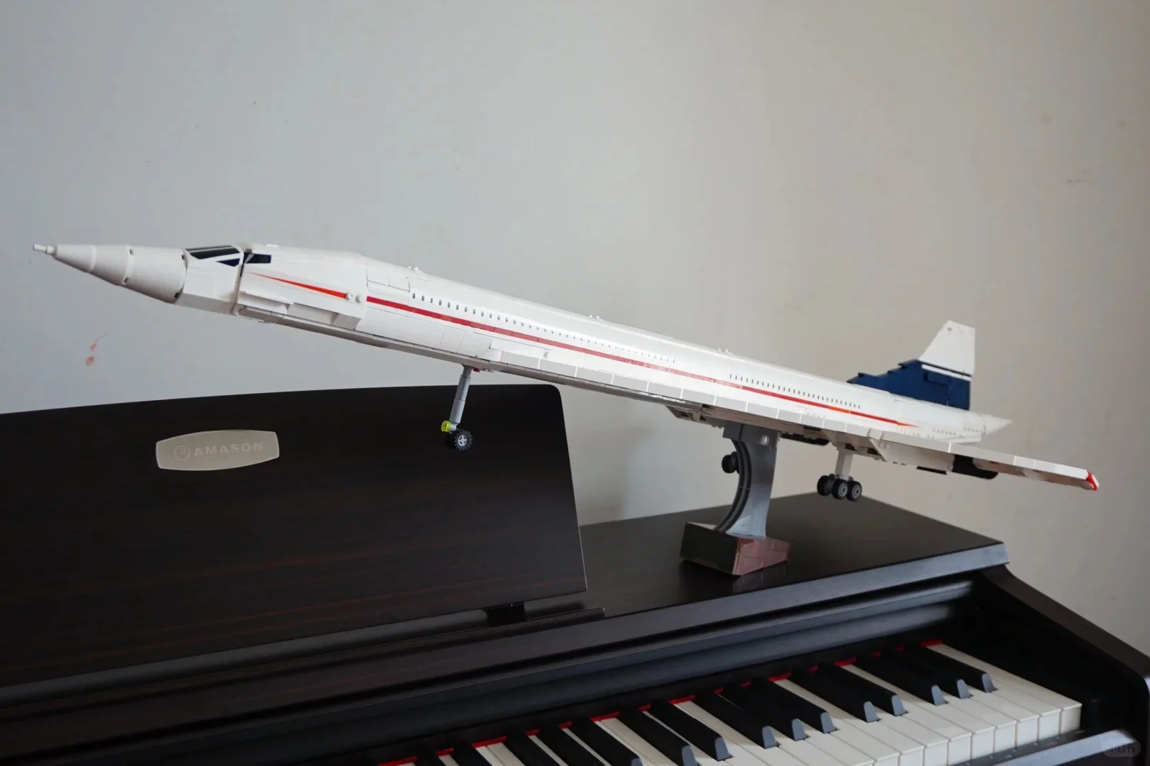 새로운 여객기 모델 빌딩 블록 홈 인테리어 어린이 성인 축제 선물