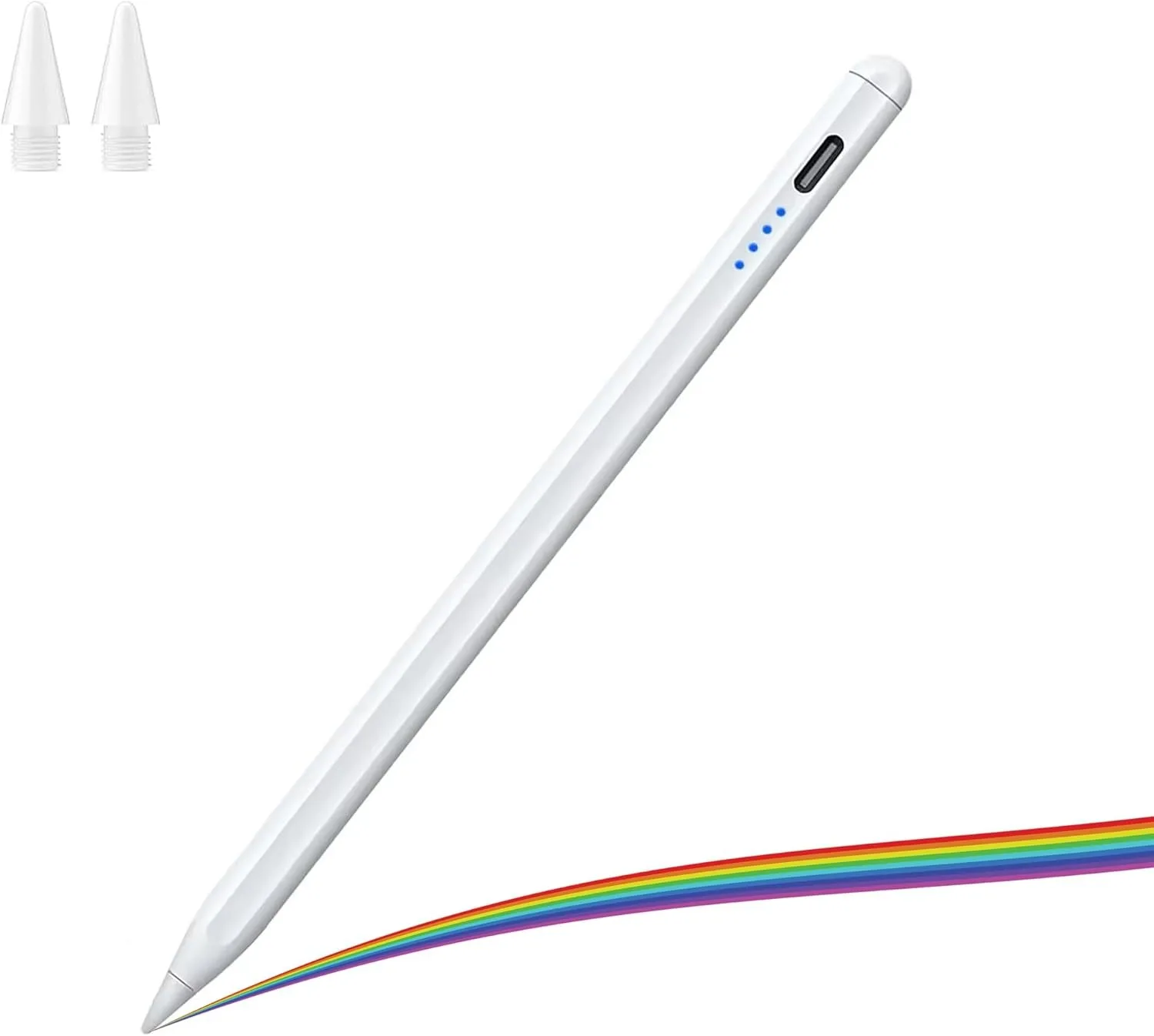 IOS 안드로이드 윈도우 태블릿 폰용 범용 스타일러스 펜 멀티컬러 펜 정전식 스타일러스 페인팅 및 필기용 펜