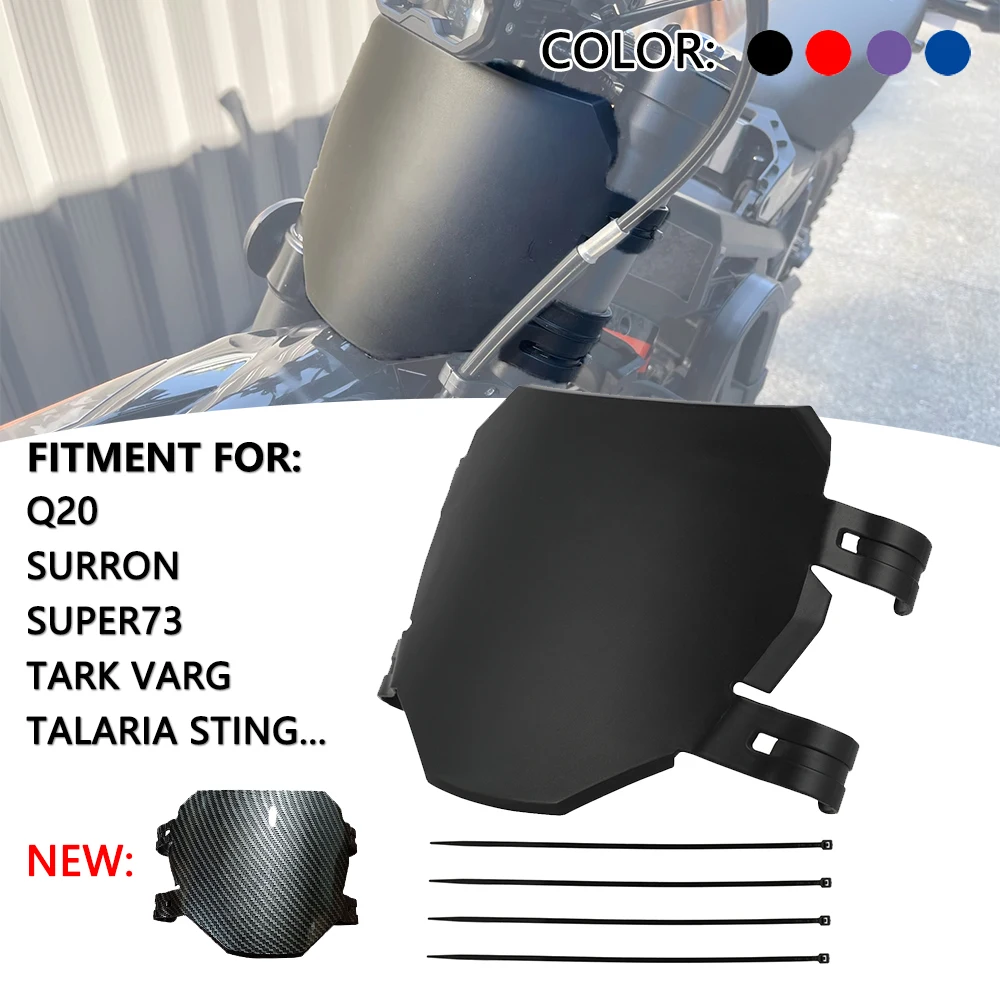 유니버설 전기 자전거 번호판 전면 등록 번호판 서론 S X 오토바이용 탈라리아 스팅 스타크 바르그용