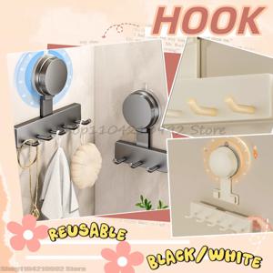 재사용 가능한 흡착식 벽걸이 후크, 욕실, 주방, 침실용 무타공 수건 옷걸이 후크, 가정용 정리 도구