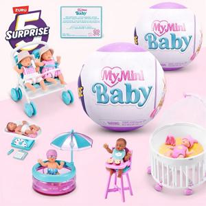 마이 미니 베이비 서프라이즈 돌 주루 5 서프라이즈 미니 브랜드 장난감 귀여운 선물 미니어처 장난감 미스터리 블라인드 박스 베이비 토이