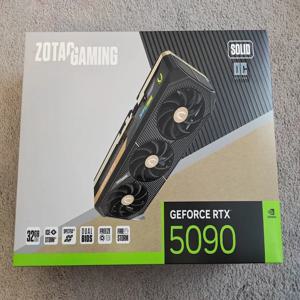새로운 ZOTAC 게이밍 지포스 RTX 5090 솔리드 OC 32GB GDDR7 GPU 즉시 배송