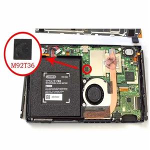 닌텐도 스위치 NS 스위치 콘솔 마더보드 이미지 IC m92t36 배터리 충전 IC 칩 Bq24193 오디오 비디오 제어 IC P13USB