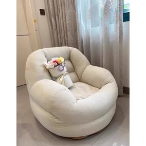 편안한 소파 리클라이닝 침실 빈백 좌식 의자 발코니 소파 의자 거실 소형 소파 네스트 체어