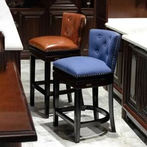 미적이고 우아한 바 의자 프리미엄 편안한 디자인 트렌디한 바 의자 빈티지 클래식 바 의자 럭셔리 가구