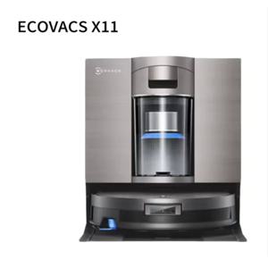에코백스 X11 사이클론 로봇 청소기, 고온 세척 기능 탑재, 가정 및 차고용 효율적인 전기 청소