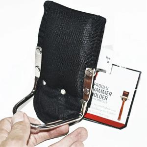 휴대용 스테인리스 스틸 공구 가방, 하이 퀄리티 망치 거치대 허리 걸이식 수공구 거치대, 벨트 공구용 방수 보관