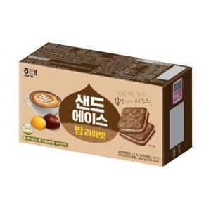 해태 샌드에이스 밤라떼맛 204g