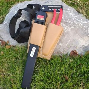 과수원 가지를위한 쇠가죽 가위 케이스 벨트 교수형 가방 정원 가지 치기 도구 보관 홀스터