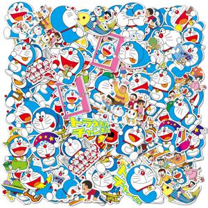 50pcs 스크랩북 노트북 전화 수하물에 대 한 만화 도라에몽 스티커 DIY 데 칼 낙서 Kawaii 애니메이션 방수 스티커 아이 장난감