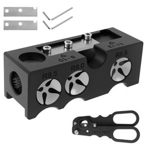 11 In 1 당구 큐 헤드 셰이퍼 다기능 당구 분쇄기 스누커 풀 큐 팁 절단 수리 도구 당구 액세서리