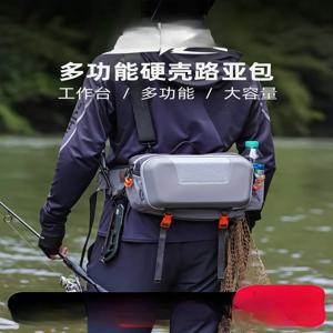 다기능 낚시 허리 팩 방수 태클 루어 가방 크로스바디 숄더 슬링 팩