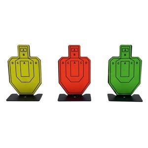 미니 IPSC/IDPA 탄소강 물총 Nerf & BB's/페인트 볼 노크 다운 필드 성인 및 어린이를 위한 미니 사격 연습 대상