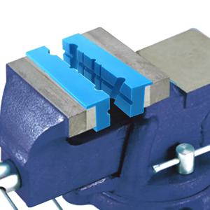 2 Pcs 바이스 턱 패드 마그네틱 소프트 패딩 펜치 멀티 슬롯 밀링 커터 펜치 바이스 고정 보호기 140MM 금속 벤치 바이스