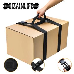 무거운 물체 리프팅 벨트 운반 로프 가구 이동 벨트 수하물 포장 스트랩 이동 스트랩 더 쉬운 운반 상자 수하물