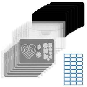 DIY 금속 절단 다이 보관을 위한 스크랩북 보관 봉투 및 A5 크기 고무 자석 시트