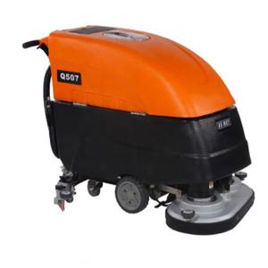 자동 로봇 2 브러시 바닥 세척 청소 기계 작업장 공장 창고 호텔 시멘트 고무 나무 타일 바닥