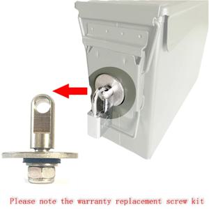 신형 50구경 탄약통-강철 총기 보관함 탄약 안전함-군용 잠금 케이스 40mm 권총 탄약 귀중품 보관함