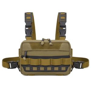 전술 다용도 위장 조끼 가슴 가방 남성용 라이딩 조끼 가방 야외 여행 스포츠 가방 신상품 해외 직구 가능