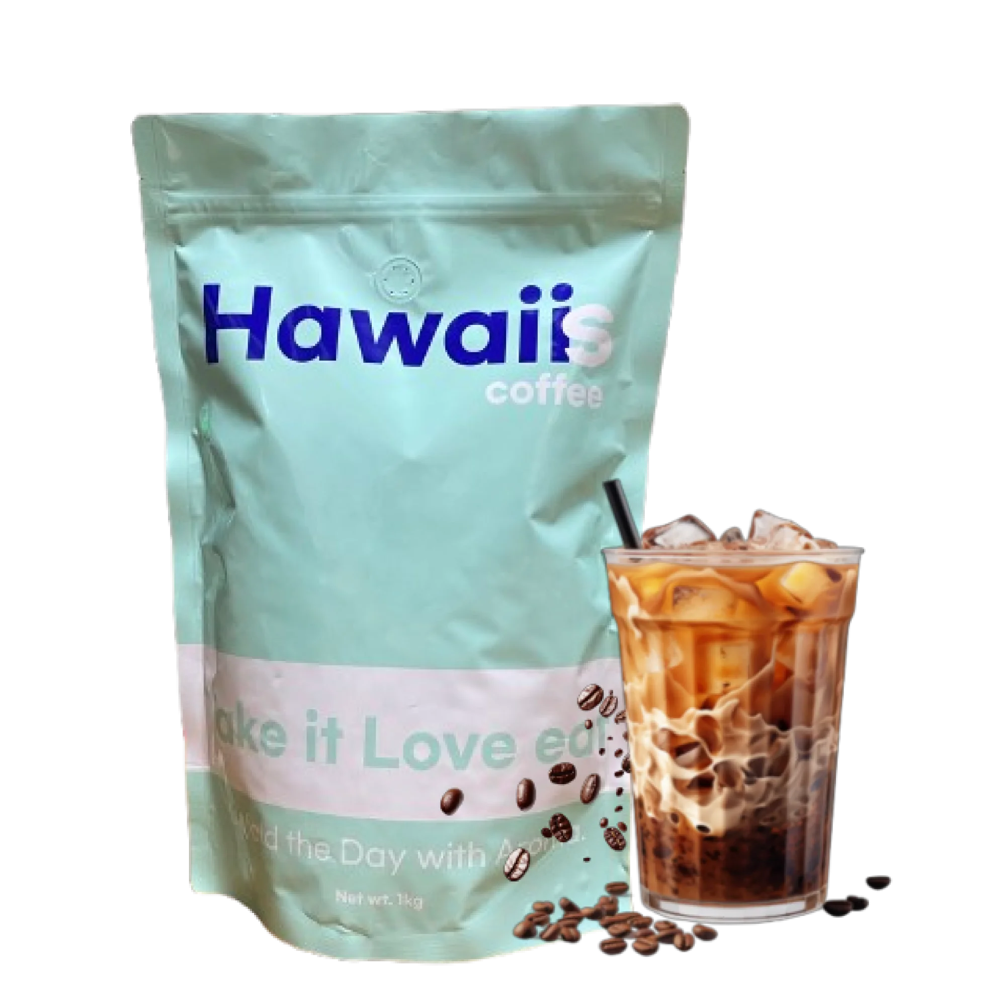 아이스 블렌드 원두 커피 홀빈 하와이스커피 1kg