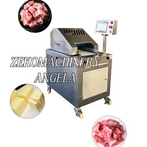 신형 자동 닭고기 절단기/큐브 기계 냉동 고기 다이서 큐브 절단 장비