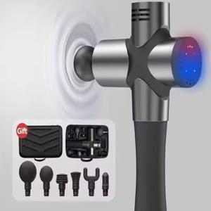 탁월한 BOOSTER Pro 3 딥 티슈 마사지 건 근육 자극기 바디 마사지기 파시아 건 저소음 피트니스 쉐이핑용