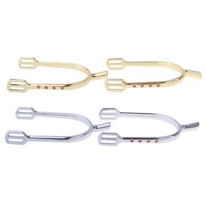 2pcs 아연 합금 말 Spurs 승마 승마 Spurs 승마 부츠 여성 남성을위한 Spur Horse 승마 액세서리