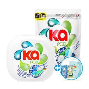 4in1 듀얼코어 캡슐세탁세제 42개입+35개입 3종 택 1 (총 77개입/본품+리필+부스터샘플+쇼핑백)