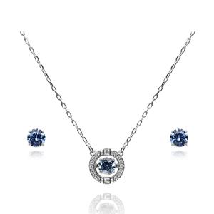 SWAROVSKI] 5480485 여성 목걸이 귀걸이 주얼리 세트