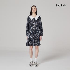 J하트프린팅빅카라원피스 JYOP121G