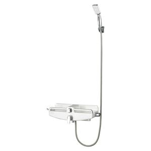 국산 DSB9500 2WAY 화이트 선반형 수전 박스형 샤워기 세면대 수도꼭지 세면기 연우바스