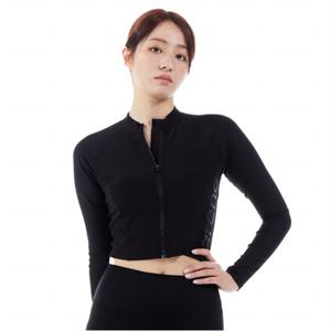 키이라 레저 집업 래쉬가드 A4SL1QR71BLK