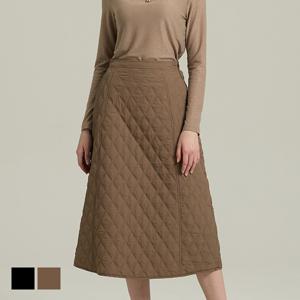 A라인퀼팅패팅스커트2종세트