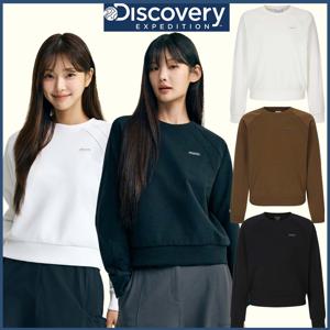 디스커버리 25FW 가을 신상 여성 세미크롭 맨투맨 DWMT41054 CJDTT